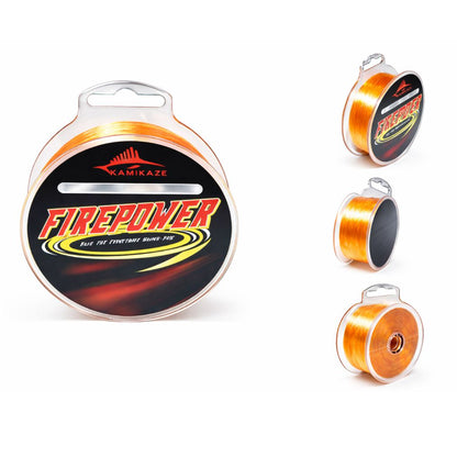 Kamikaze Firepower Super Line 200m 6lb ORANGE