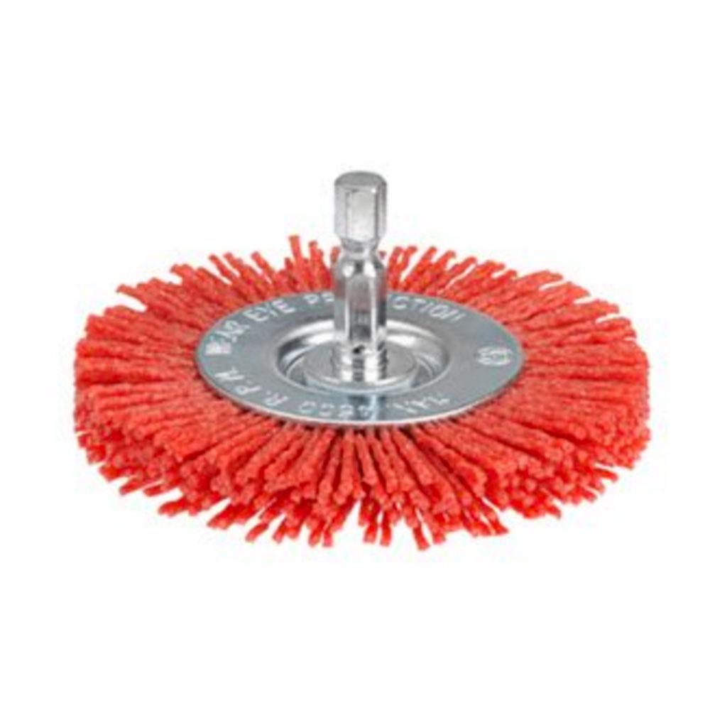 Bordo 5152-75S 75mm NylonGrit Wheel Brush with Hex Shank - South East Clearance Centre