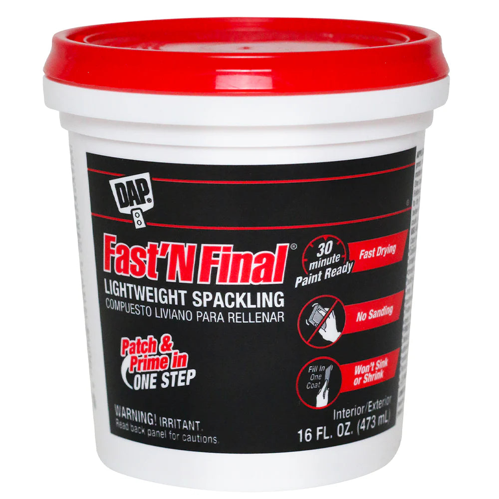 DAP Fast N Final Lightweight Spackling 473ml - South East Clearance Centre