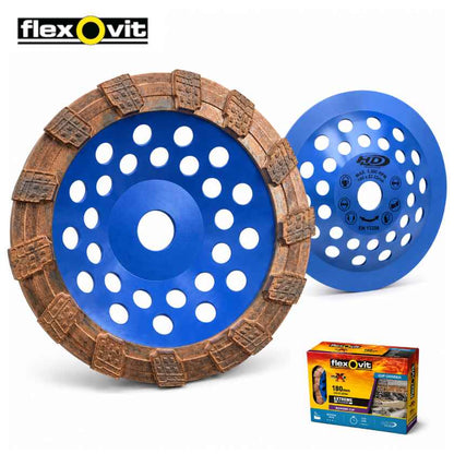 Norton Clipper Flex Maxx iHD Diamond Grinding Cup Wheel - 180mm x 22.23mm