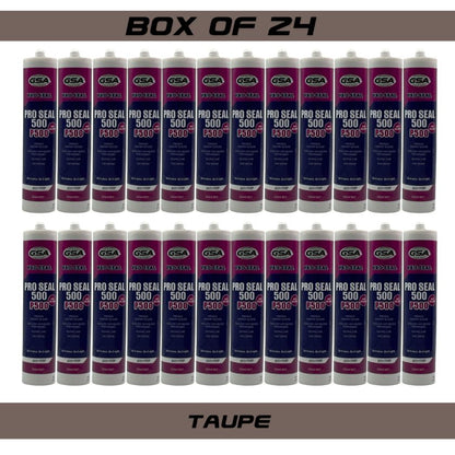 GSA PROSEAL 500 Neutral Cure Silicone  | Taupe (Box of 24)