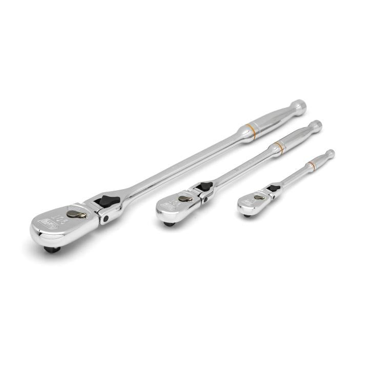 GEARWRENCH 81276T 3pce 90T Locking Flex Handle Ratchet Set - South East Clearance Centre