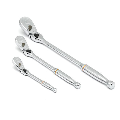 GEARWRENCH 81276T 3pce 90T Locking Flex Handle Ratchet Set - South East Clearance Centre