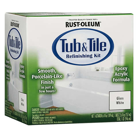 Rust-Oleum 385812 Tub & Tile Refreshing Solutions - Gloss White - South East Clearance Centre