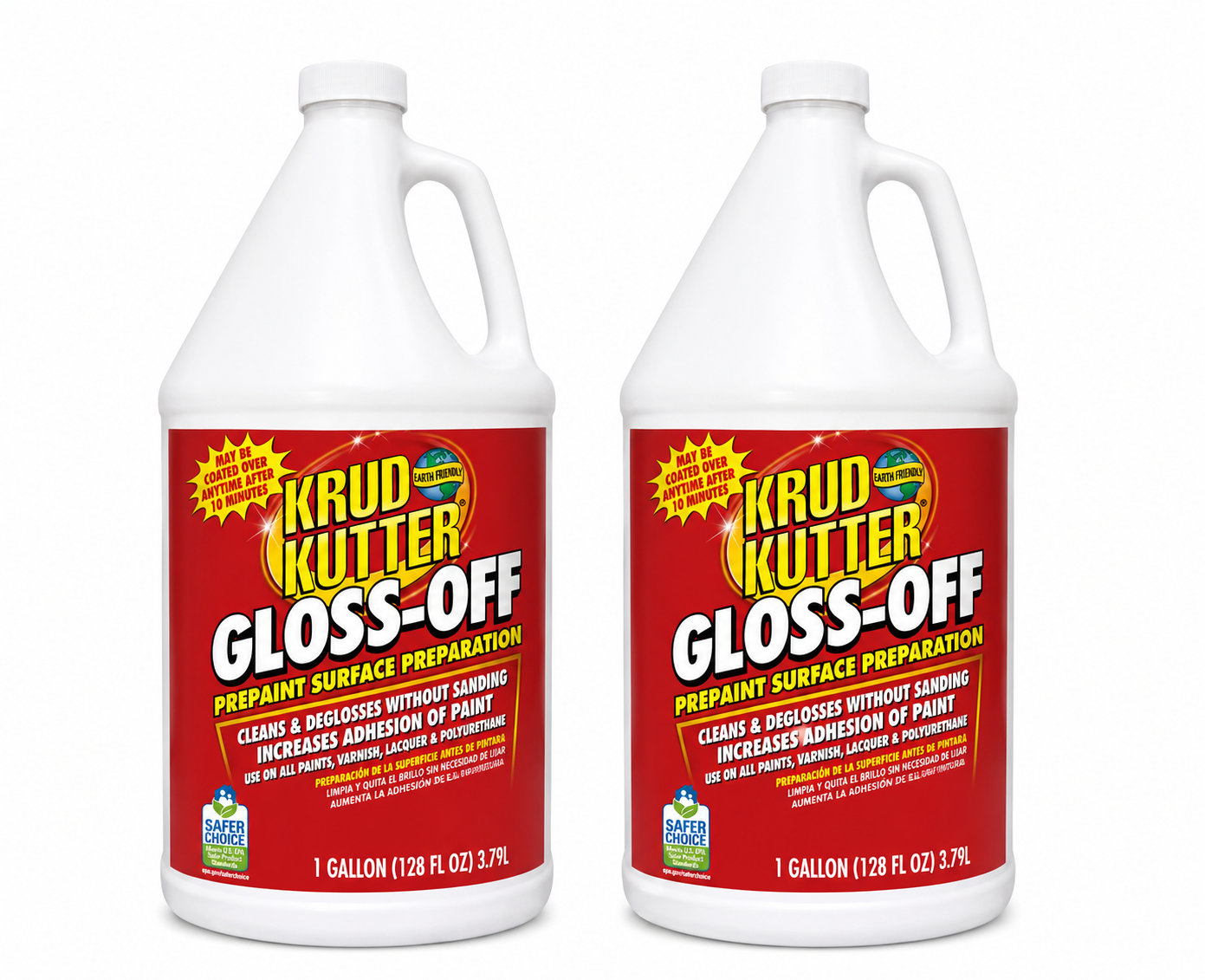 Krud Kutter Gloss-Off Prepaint Surface Preparation 3.79L - Twin Pack (2 x 3.79 Litres)