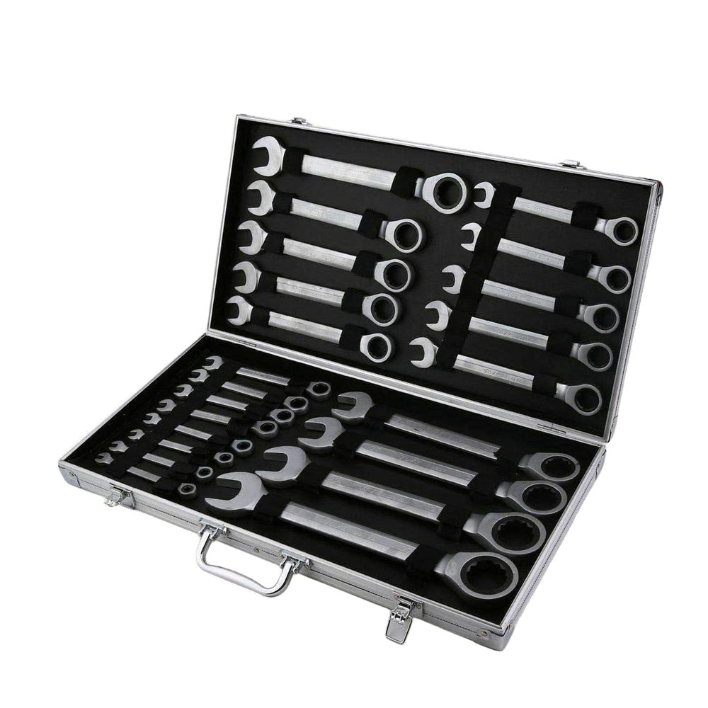Ratchet Combination Wrench Set | 6-32 mm | 22 pcs.