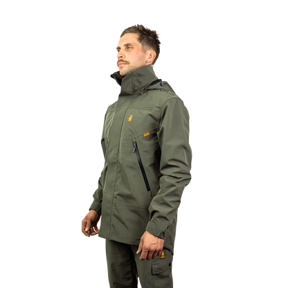 Spika Frontier Jacket Mens Performance Olive Waterproof Hunting Jacket