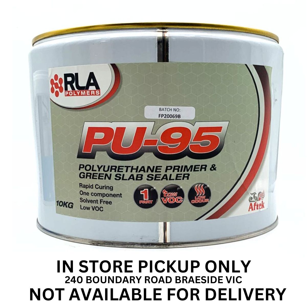 RLA Polymers PU95 Polyurethane Primer & Green Slab Sealer 10kg - South East Clearance Centre