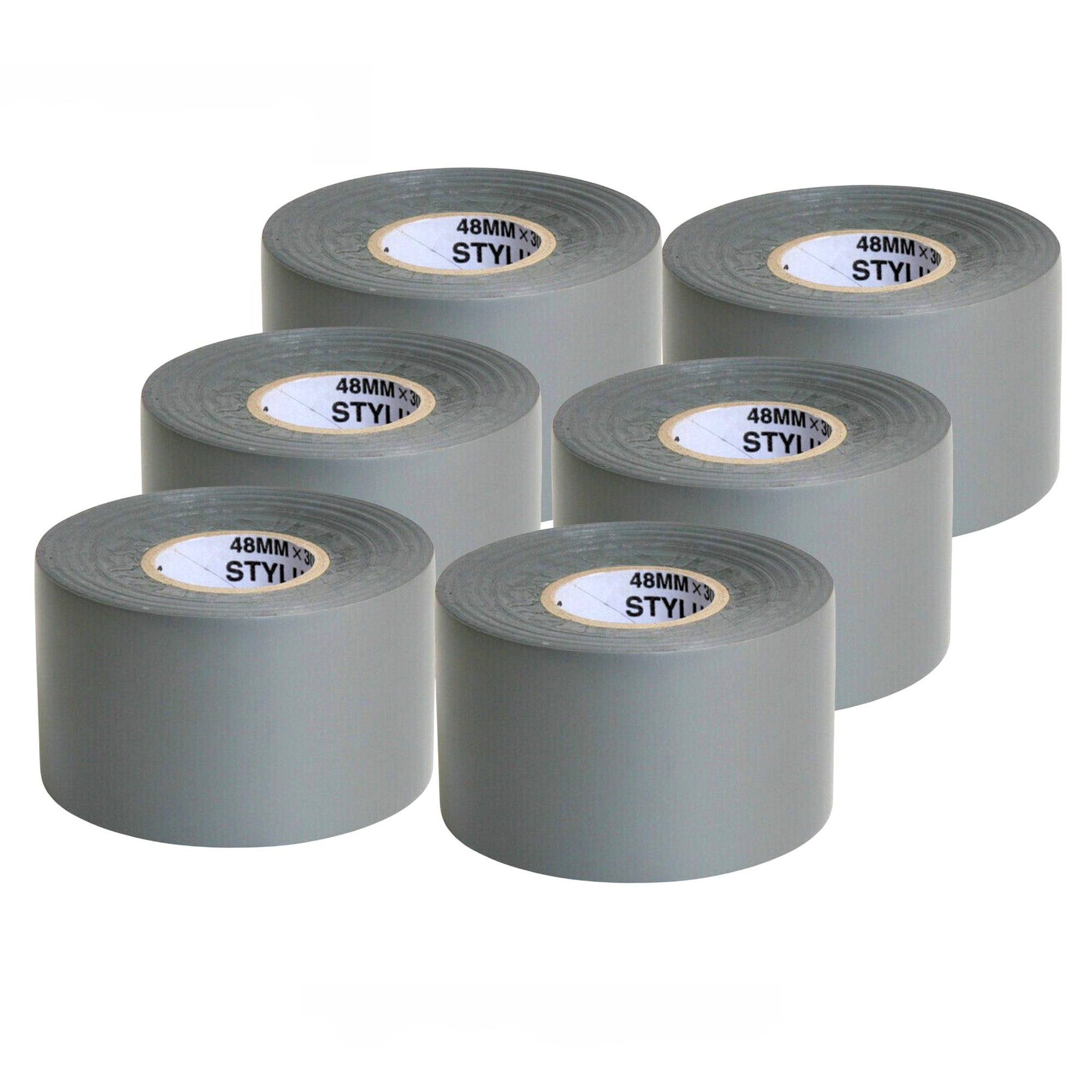 6 Rolls| Joint Tape Silver - 48mm x 20 Metres - South East Clearance Centre