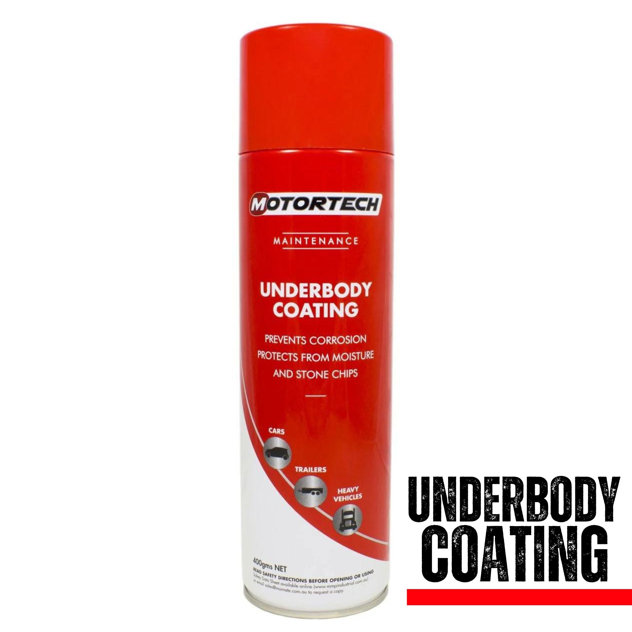 Motortech Underbody Coating 400gm - MT116 - South East Clearance Centre