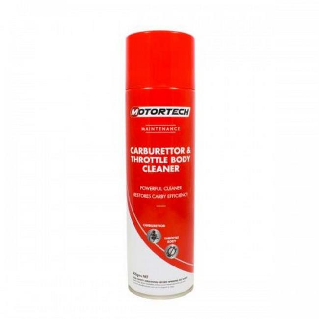 Motortech Carburettor and Throttle Body Cleaner 400g MT117 - South East Clearance Centre