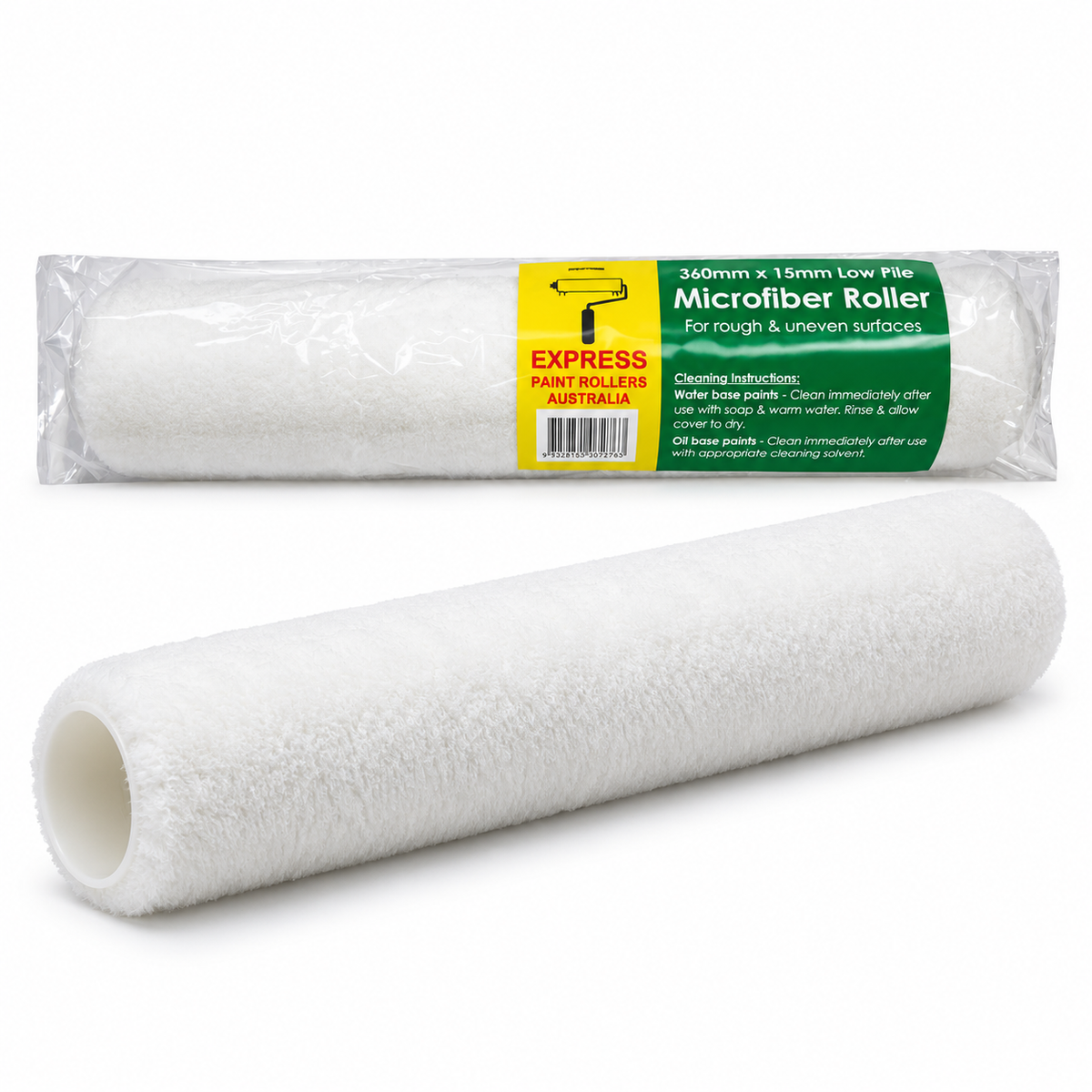 Express paint rollers 360mm x 15mm Low Pile Microfibre roller cover