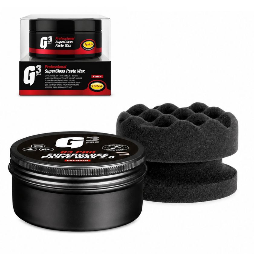 Farecla G3 Pro SuperGloss Paste Wax – Long Lasting Car Wax