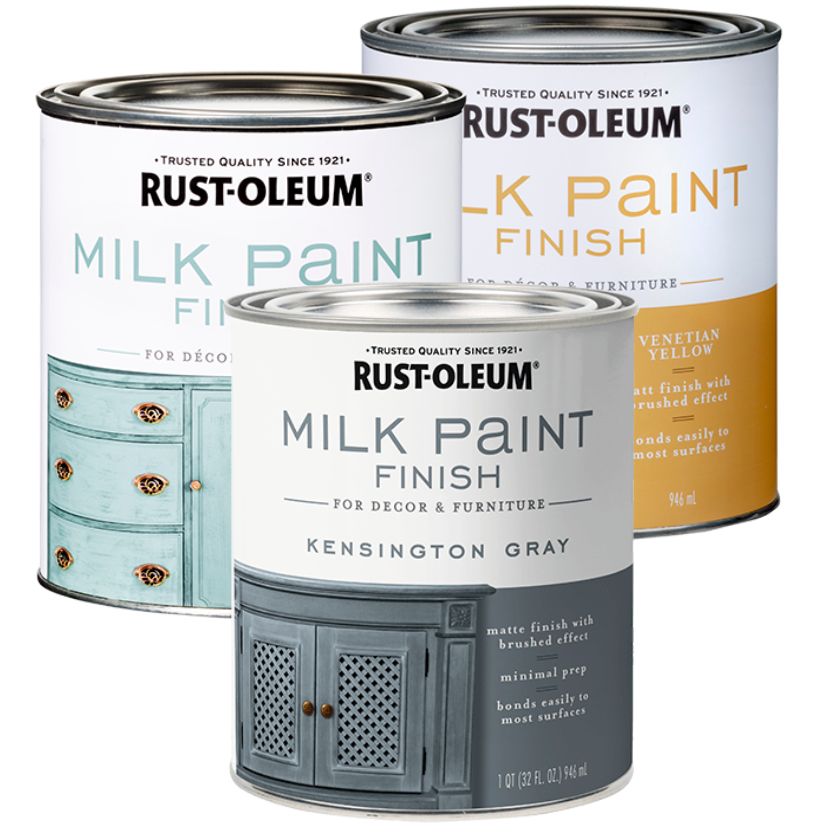 Rust-Oleum Milk Paint Finish 946ml (Twin Pack)