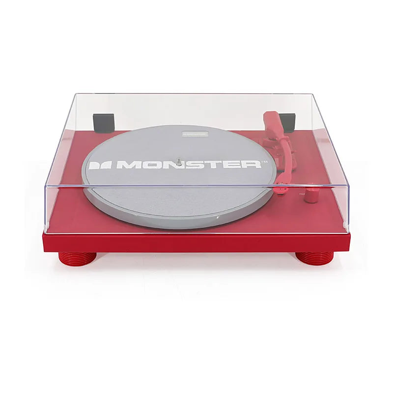 Monster Vinyl Turntable - Red (MT-TT249R)