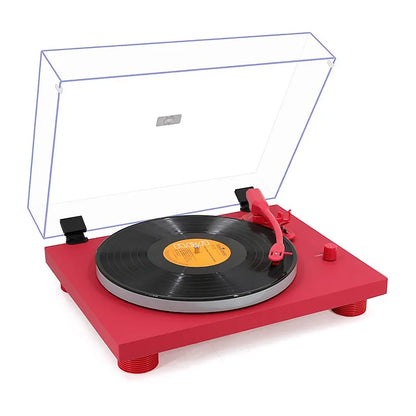 Monster Vinyl Turntable - Red (MT-TT249R)
