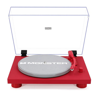 Monster Vinyl Turntable - Red (MT-TT249R)