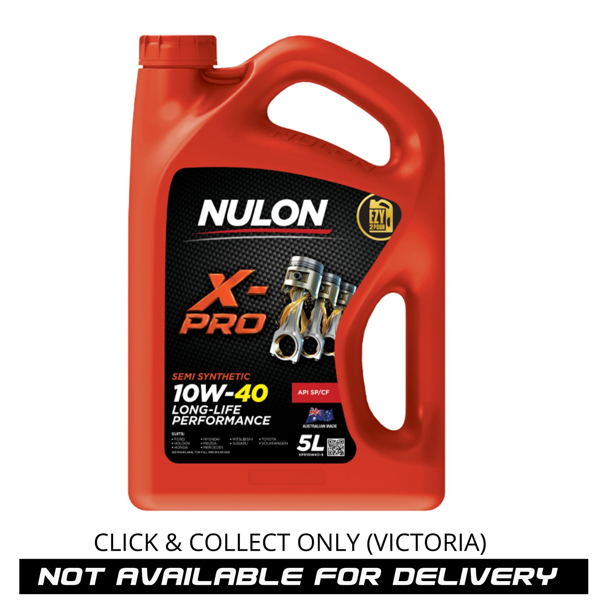 Nulon X-PRO 10W-40 LONG-LIFE PERFORMANCE - 5 Litres (XPR10W40) - South East Clearance Centre