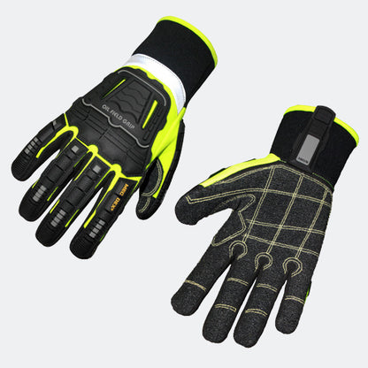 MEC DEX OF-614-Y- Oil Field Grip Kevlar Gloves (6 Pairs) - South East Clearance Centre