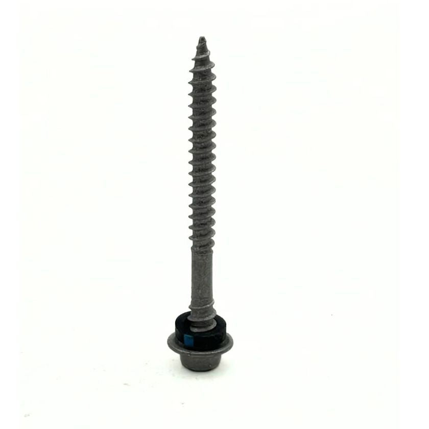 Otter 12-11 x 65mm Hex Head Type 17 Timber Screws with Seal | Class 4 Galvanised | 500 Pack