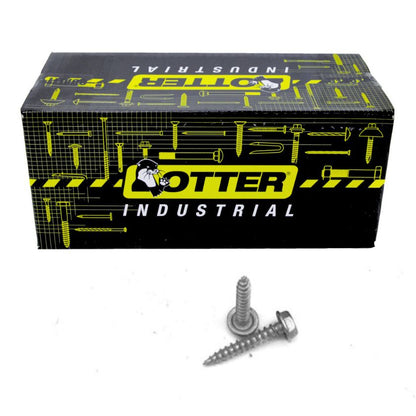 Otter 10-12 x 30mm Hex Head Type 17 Timber Screws | Class 4 Galvanised | 1000 Pack - South East Clearance Centre