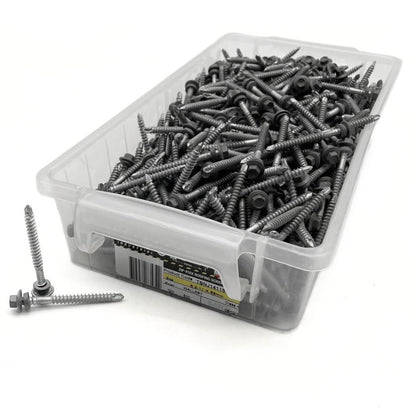 Otter Zip-Fixx Class 4 Timber & Metal Roofing Screws 6.2-11 x 65mm – Wallaby – 500 Pack - South East Clearance Centre