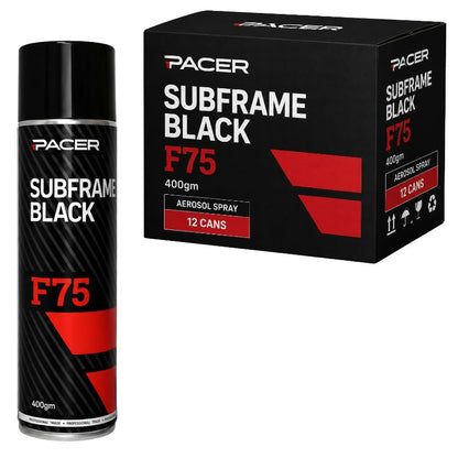 PACER F75 SUBFRAME BLACK SF400 400GM (Box of 12) - South East Clearance Centre