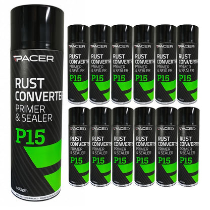 PACER P15 RUST CONVERTER & PRIMER 400GM - South East Clearance Centre