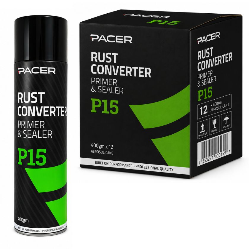 PACER P15 RUST CONVERTER & PRIMER 400GM - South East Clearance Centre
