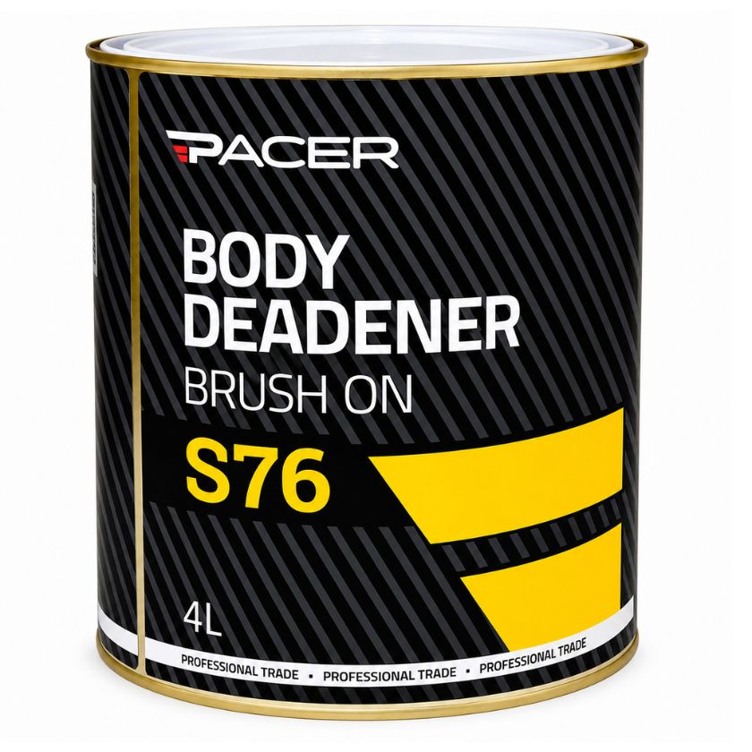 PACER S76 Body Deadener Brush On 4L – Automotive Sound Deadening Coating