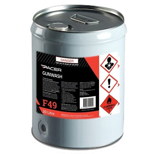 PACER F49 GUNWASH 20L CLEANING SOLVENT (PICKUP IN STORE)