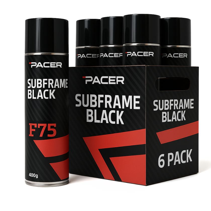 PACER F75 SUBFRAME BLACK SF400 400GM (6 Cans)