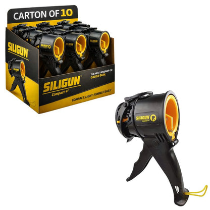 (10 Pack) SILIGUN 4inch Compact Dripless Silicone Caulking Gun URS001 - South East Clearance Centre
