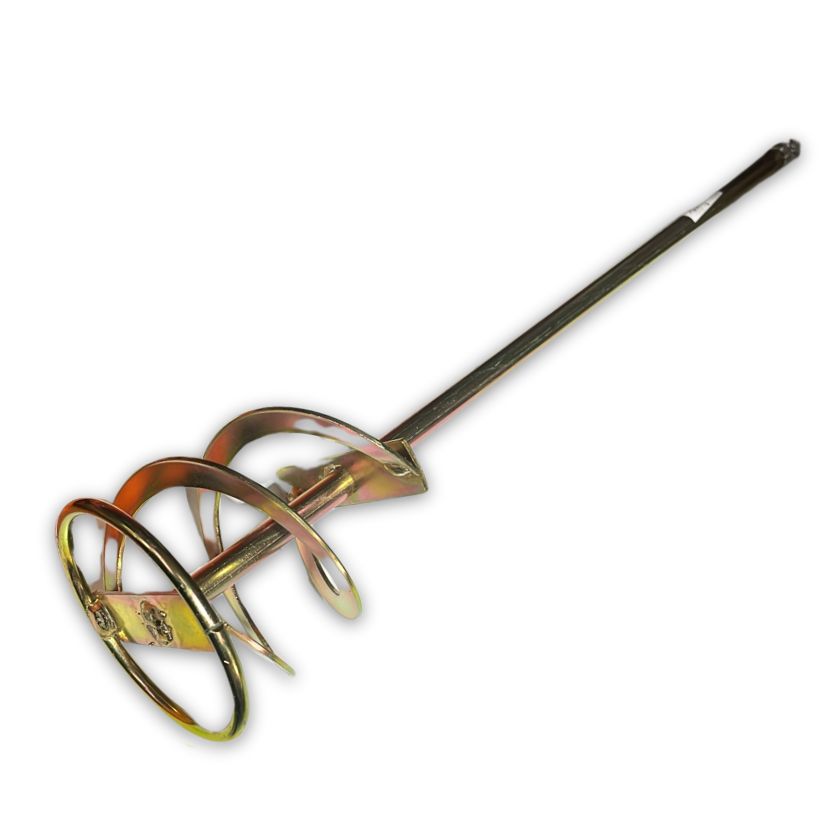 400mm x 80mm Painting Stirrer Mixer Paddle, Fits Drill & SDS