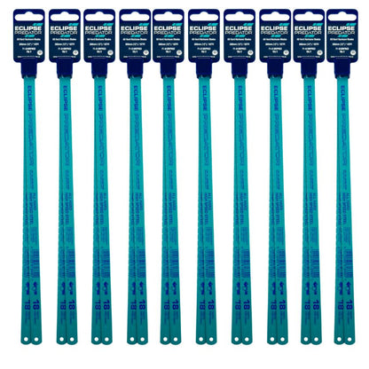 Eclipse Predator Hacksaw Blades 300mm (12") 18TPI – Bulk 20 Pack (10 × 2-Packs)