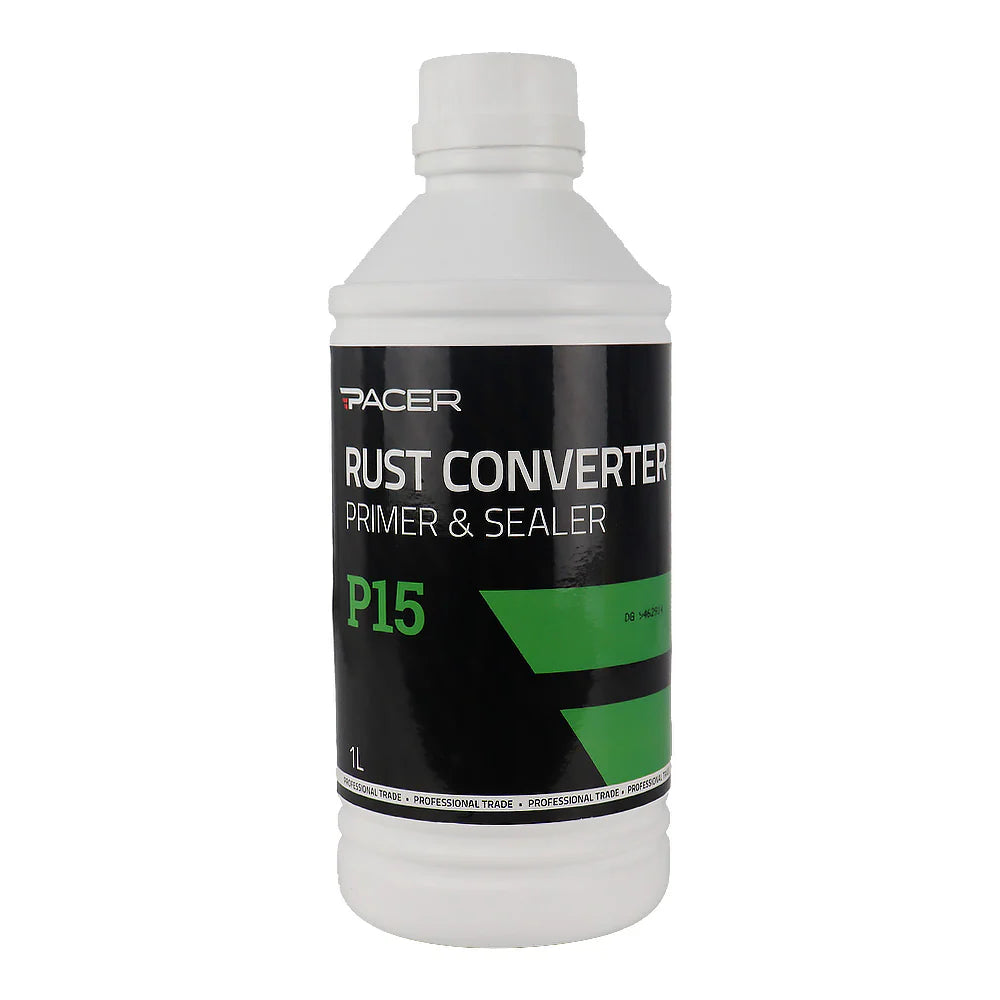 PACER P15 Rust Converter Primer & Sealer 1L Rust Neutraliser Primer (RC1)