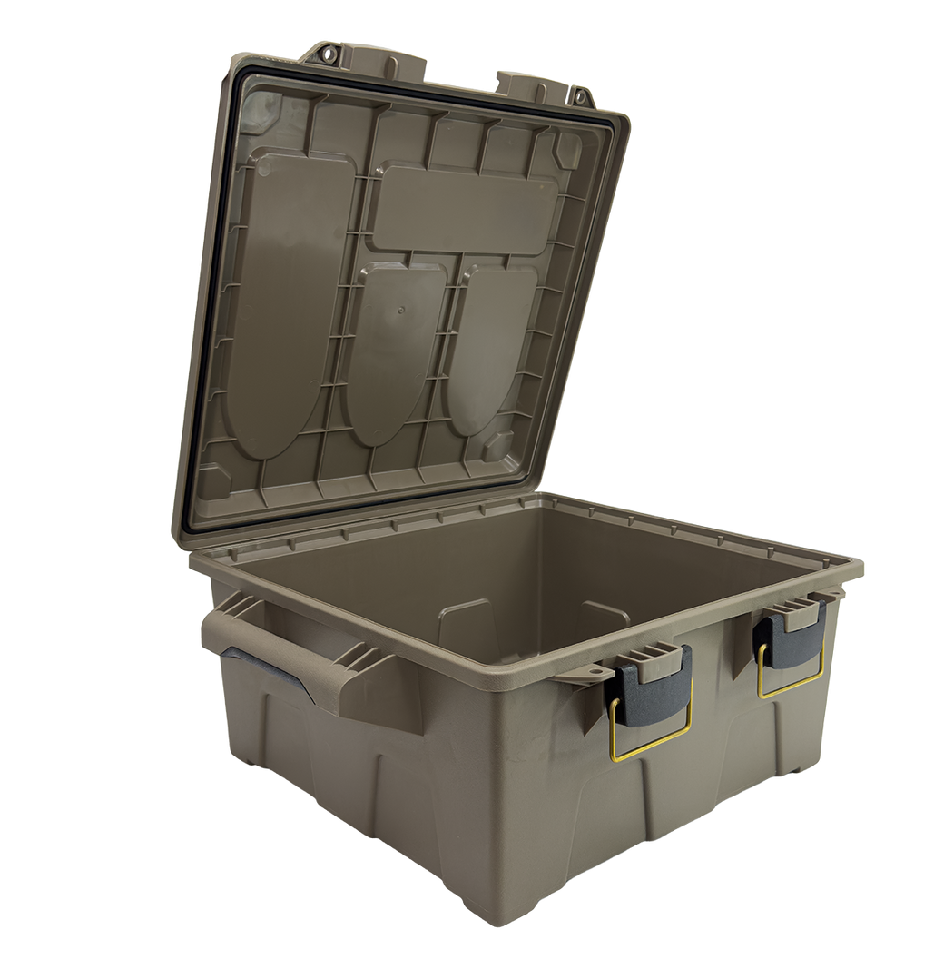 Ridgetek Rl10118 Ammo Crate Utility Box Large Dark Earth With Padlock