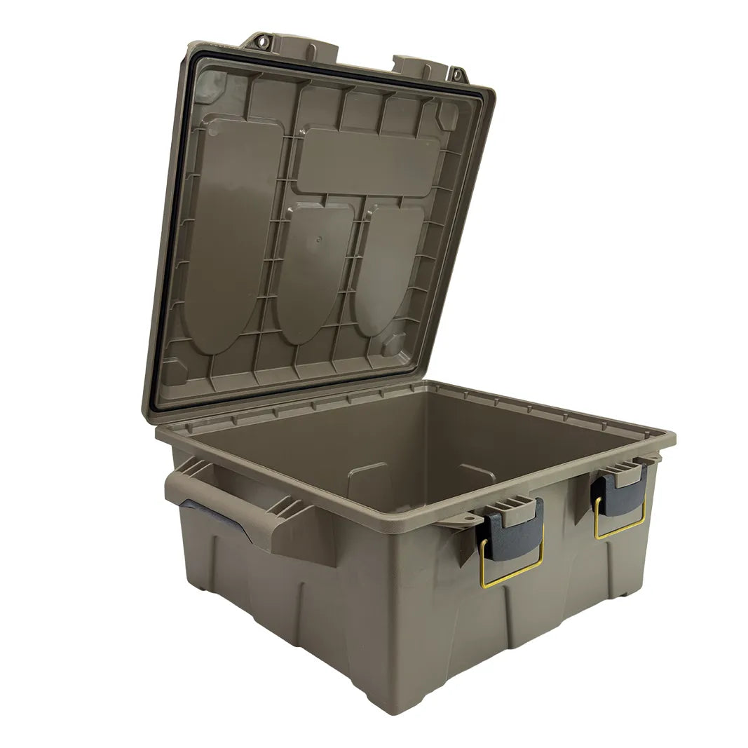 Ridgetek Rl10118 Ammo Crate Utility Box Large Dark Earth With Padlock