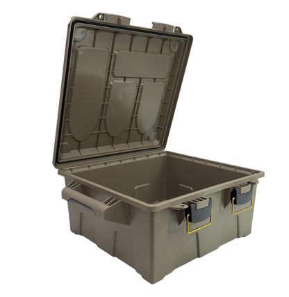 Ridgetek Rl10118 Ammo Crate Utility Box Large Dark Earth With Padlock