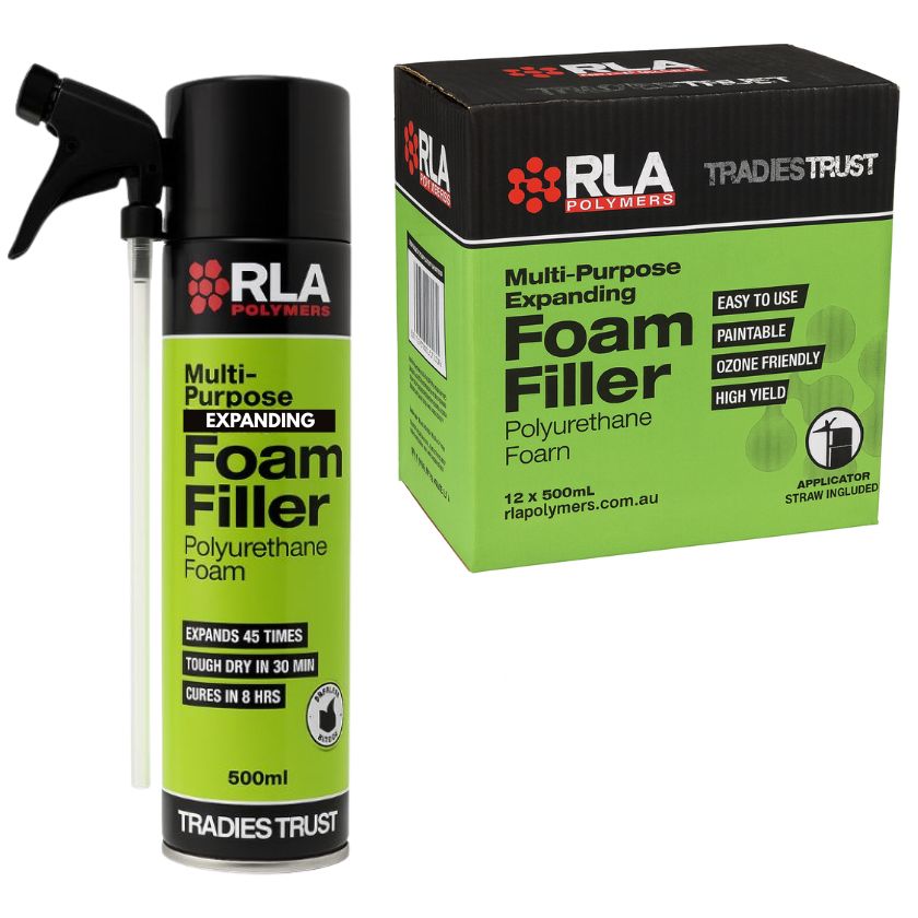 RLA Multipurpose Foam Filler Expanding Foam- Box of 12 - South East Clearance Centre