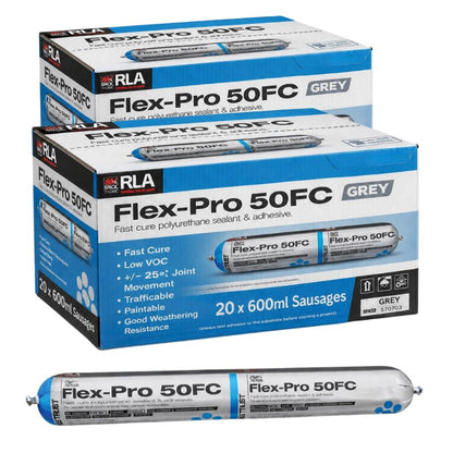 RLA Flex-Pro 50 Fast Cure Polyurethane Sealant & Adhesive - Grey - South East Clearance Centre