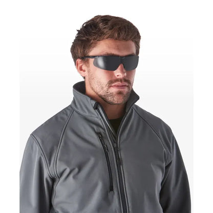 RILETTO ULTRA-LITE BLACK SAFETY GLASSES (10 Pack) - South East Clearance Centre