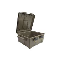 Ridgetek Rl10118 Ammo Crate Utility Box Large Dark Earth With Padlock
