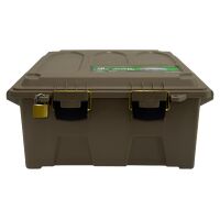 Ridgetek Rl10118 Ammo Crate Utility Box Large Dark Earth With Padlock