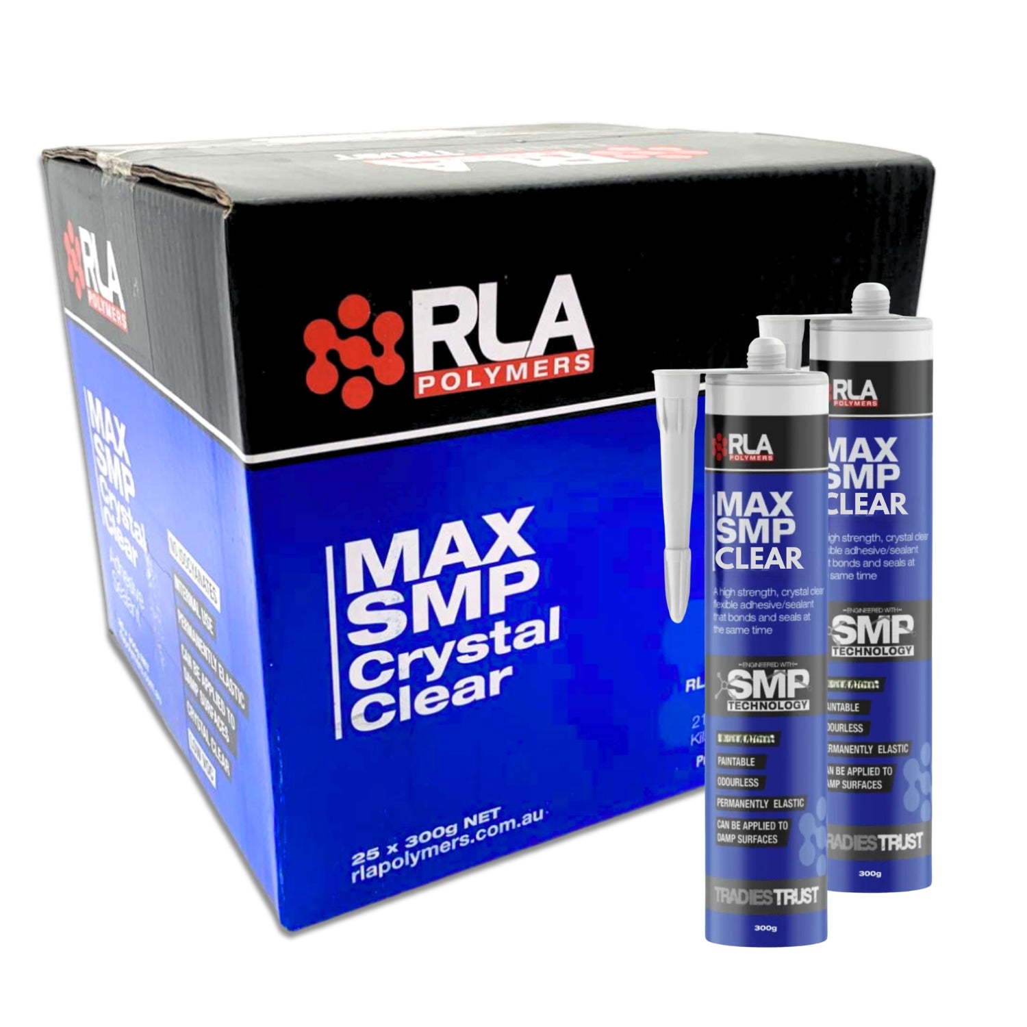 RLA Polymers Max SMP Clear Adhesive/Sealant - South East Clearance Centre