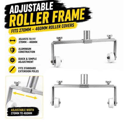 Adjustable Professional Painting Painters Roller Frame – 270mm to 460mm