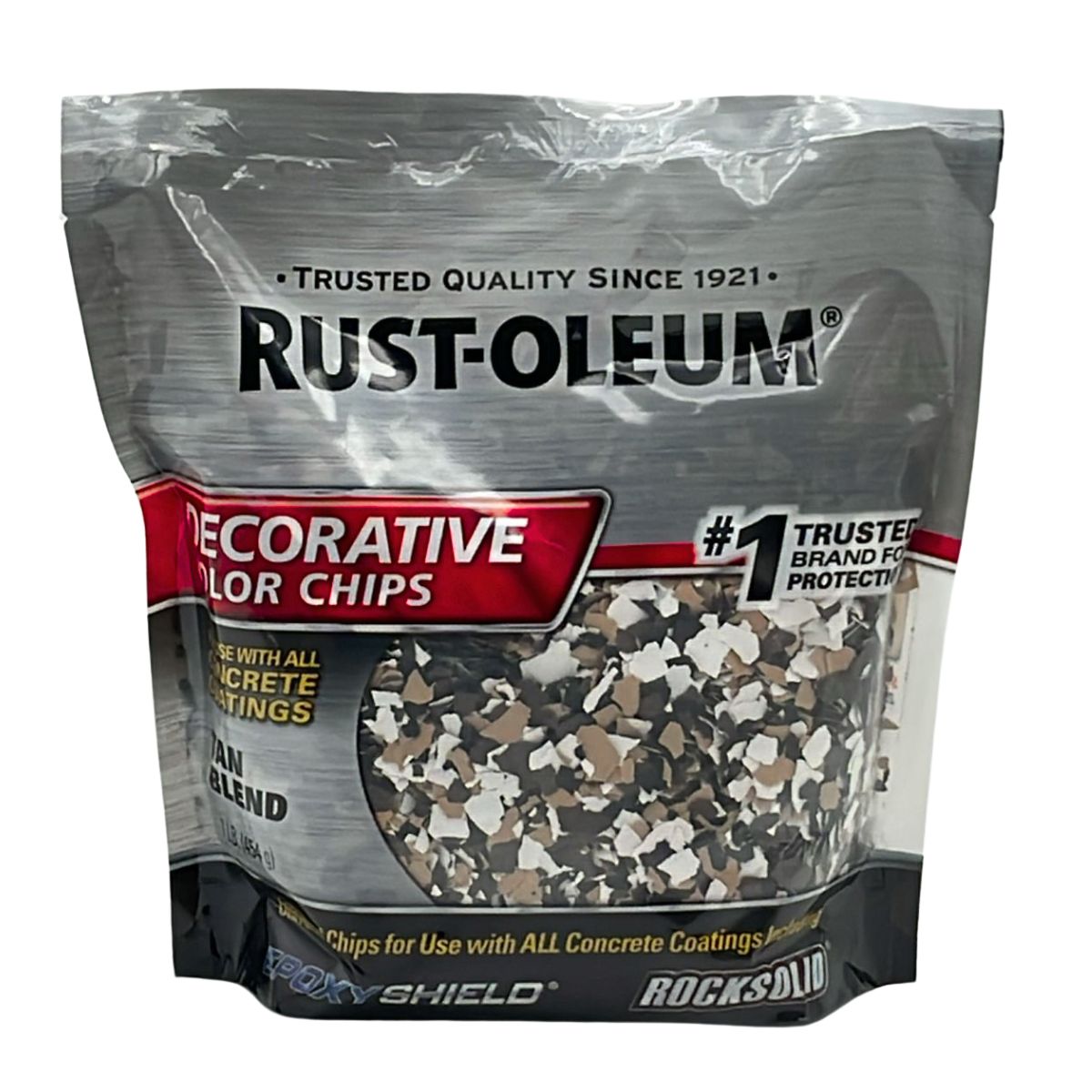 Rust-Oleum Decorative Color Chips | Tan Blend 454g - South East Clearance Centre