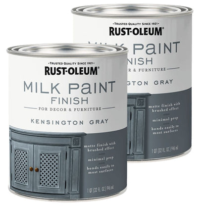 Rust-Oleum Milk Paint Finish 946ml (Twin Pack)