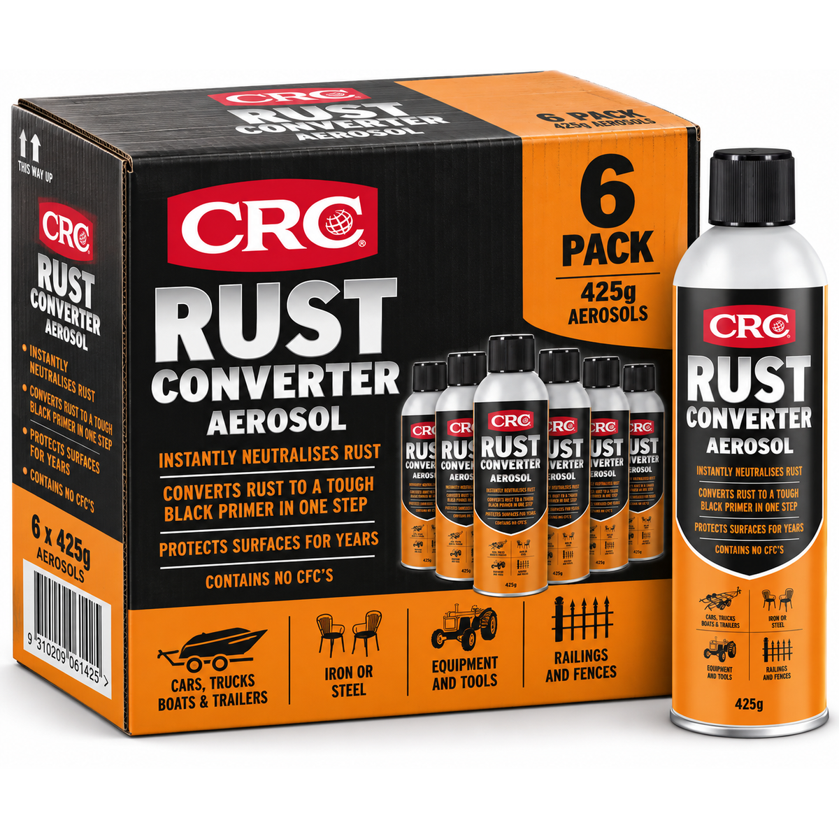 CRC Rust Converter Spray 425g - 14610 (Box of 6)