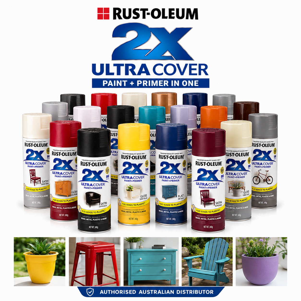Rust-Oleum 2X Ultra Cover Paint & Primer In One
